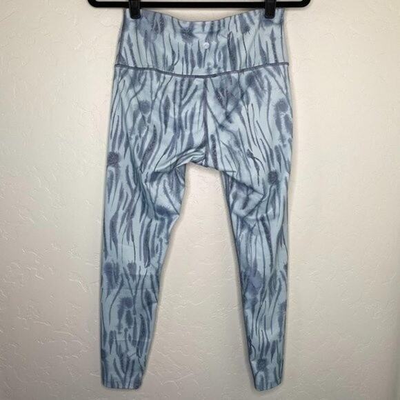 Apana Blue Tie Dye Leggings Small - Picture 6 of 7